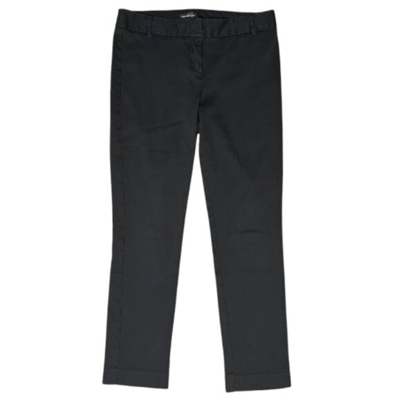 Van Heusen Stretch Extensible Charcoal Gray Business Casual Trouser Pants Size 6 - Picture 1 of 9